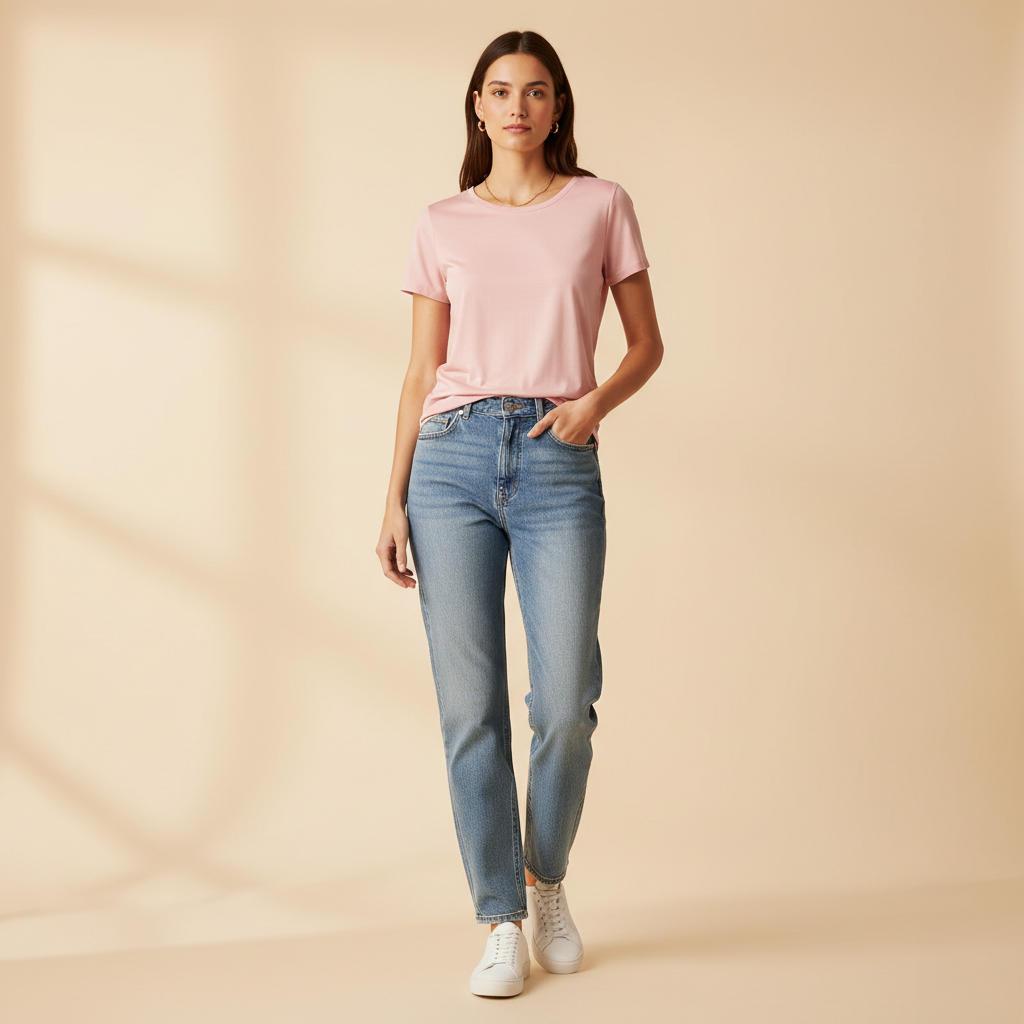 Fira Mae Rose Poudree Tee