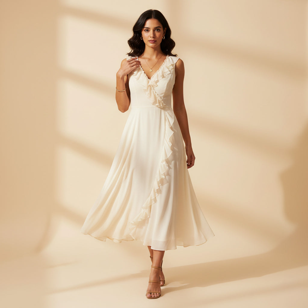 Fira Mae Elise Ruffle Dress