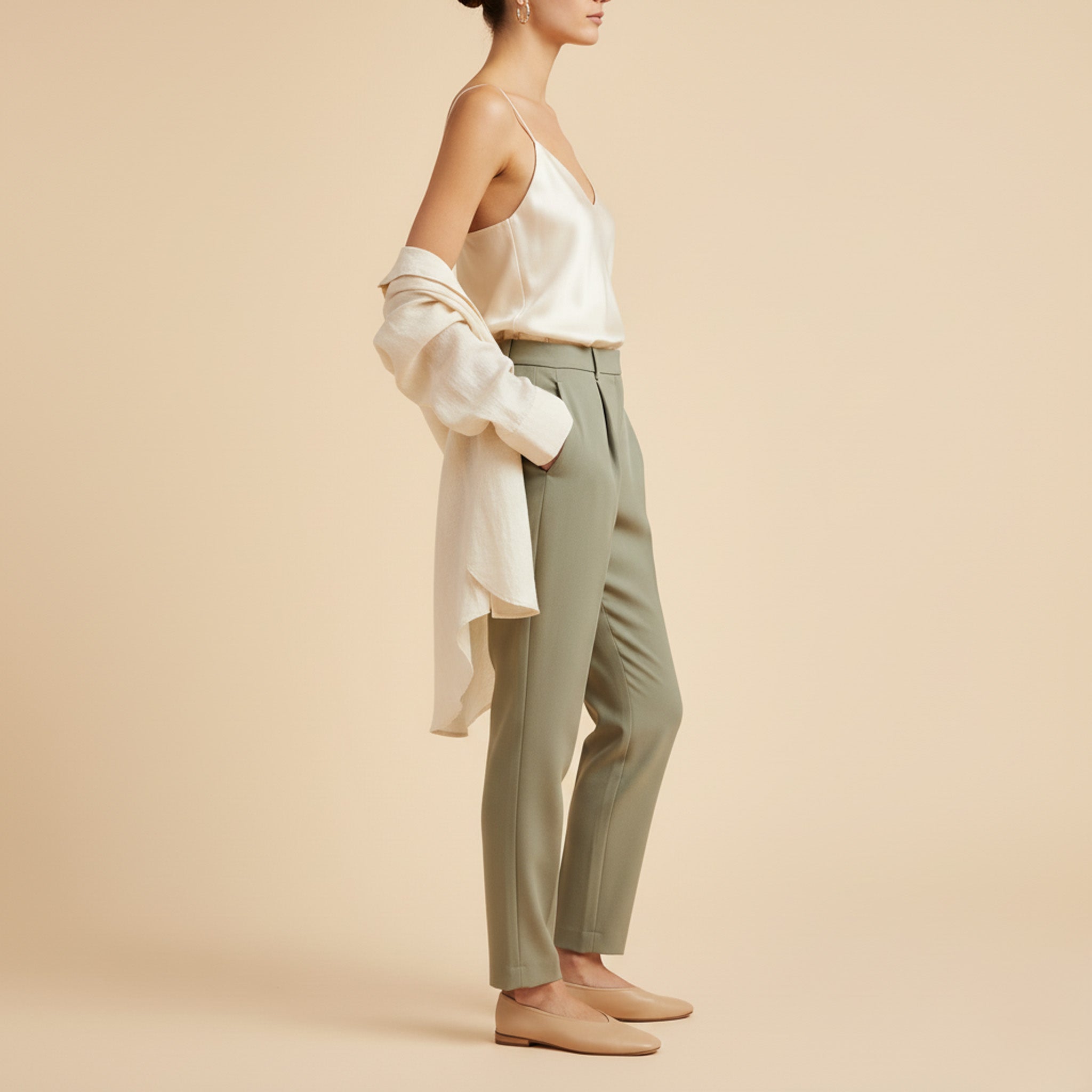 Fira Mae Jardin Silk Camisole