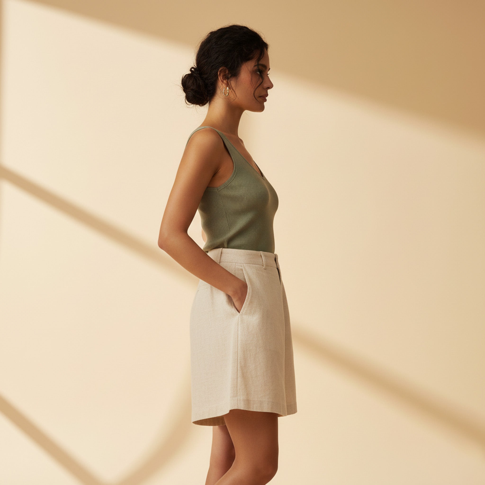 Fira Mae Estival Linen Shorts