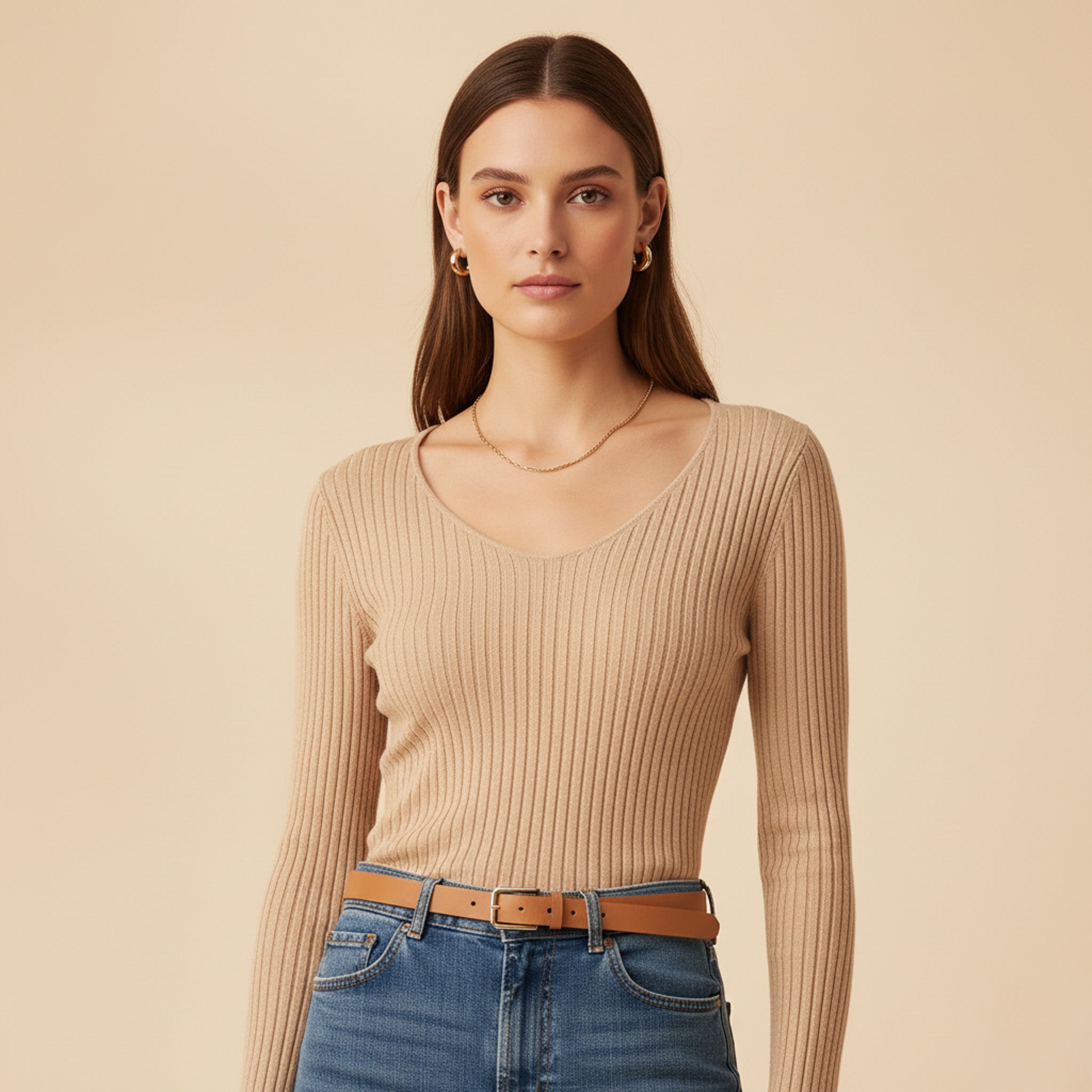 Fira Mae Belle Ribbed Long Sleeve