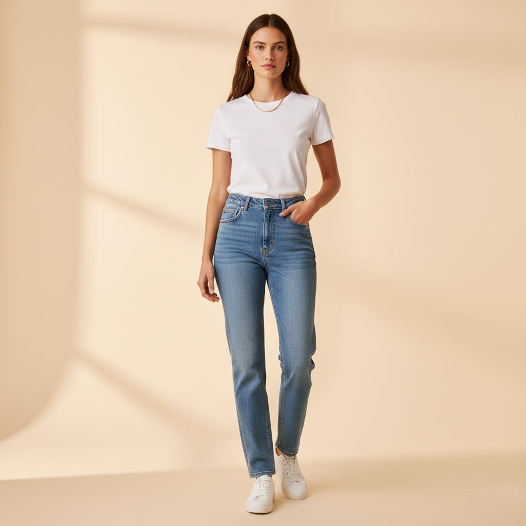 Fira Mae Lyon Straight Jeans