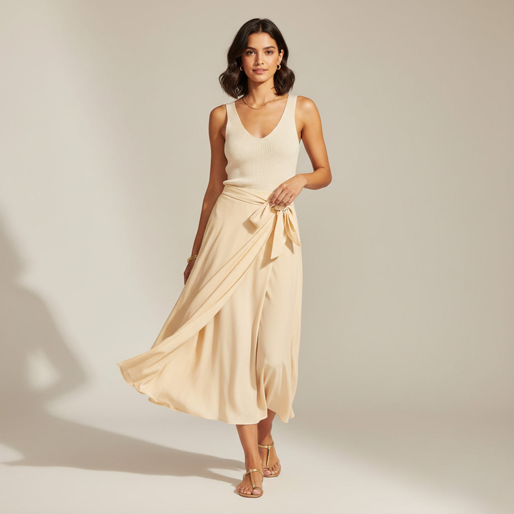 Fira Mae Antibes Wrap Skirt