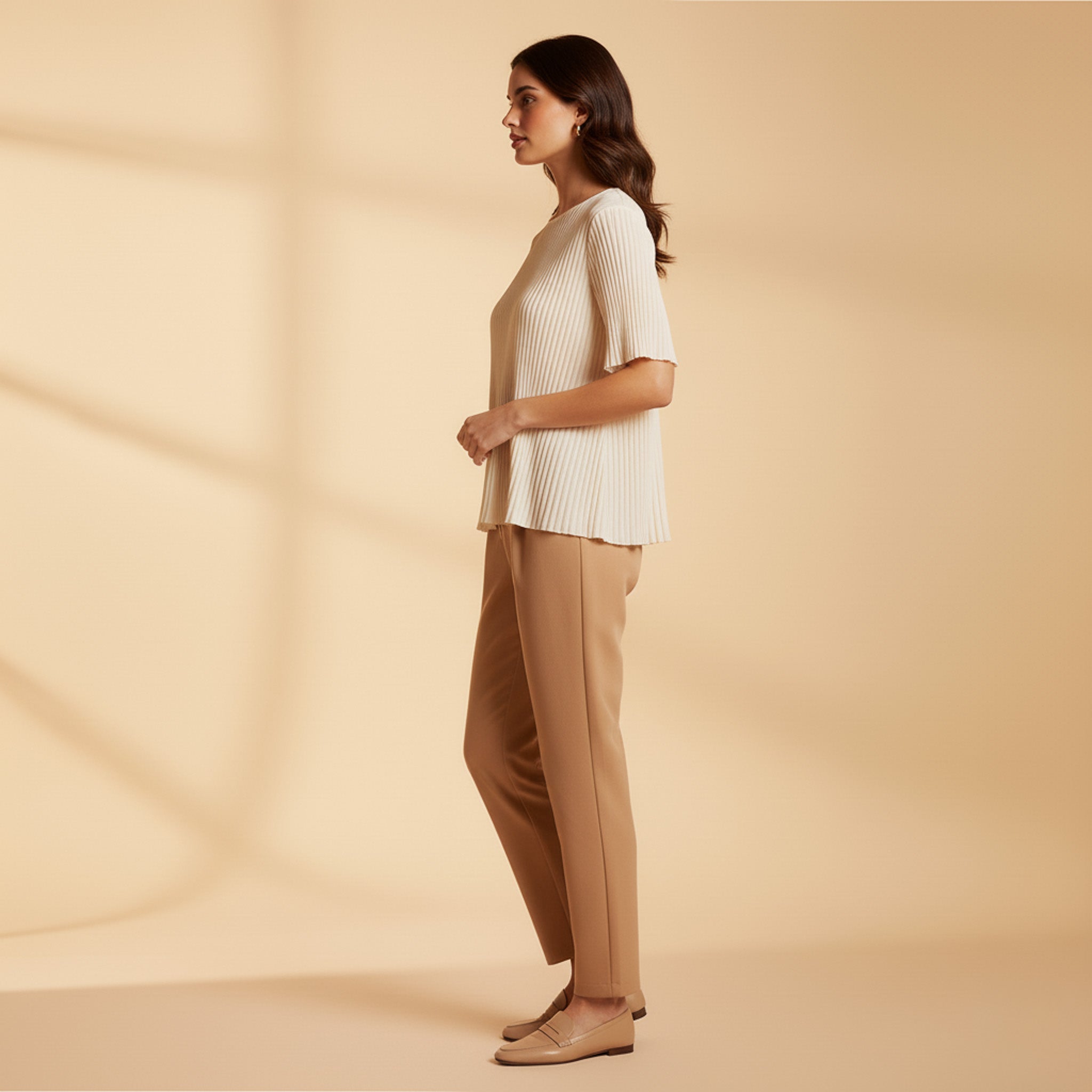 Fira Mae Camille Pleated Blouse