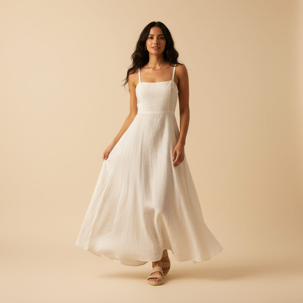 Fira Mae Marseille Linen Dress