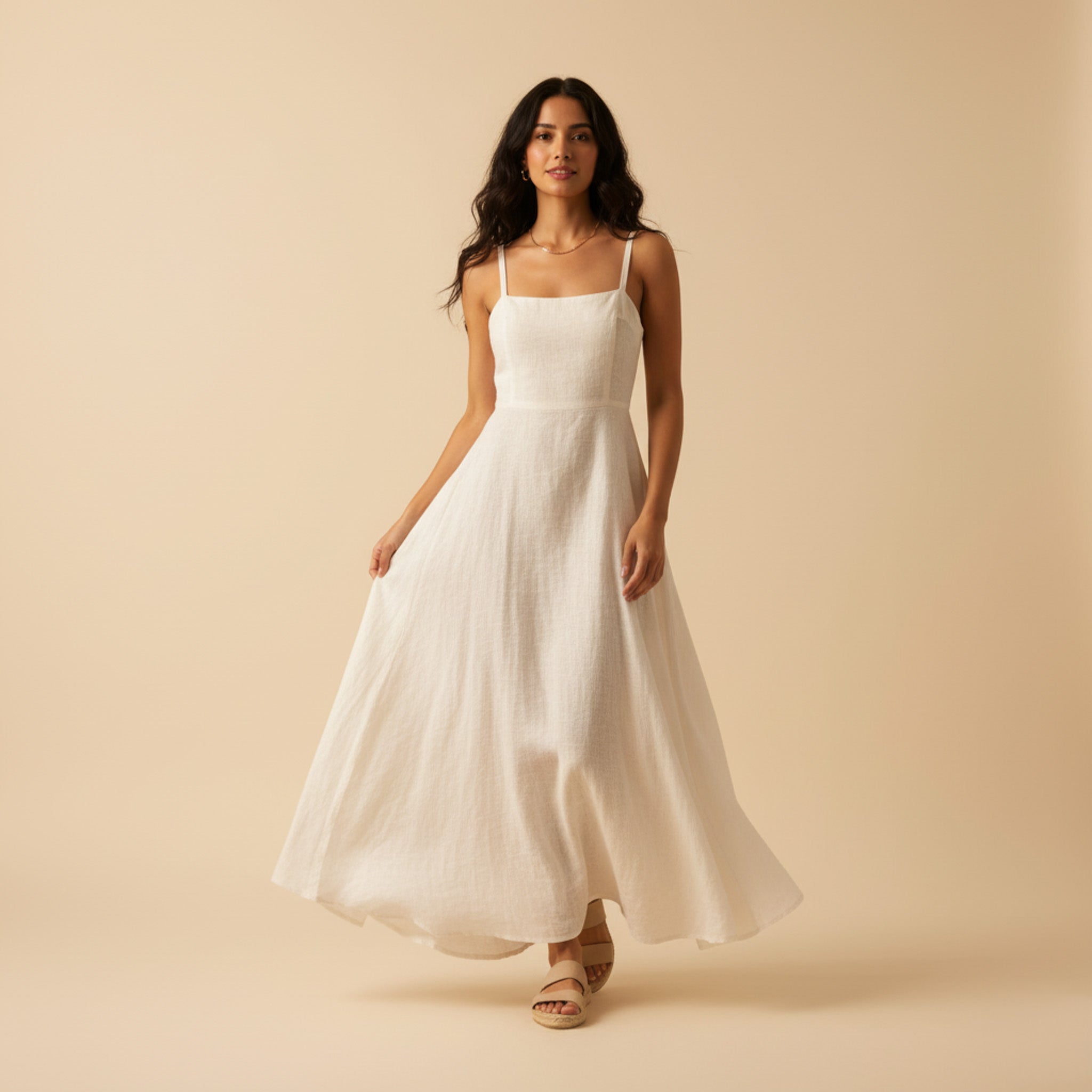 Fira Mae Marseille Linen Dress