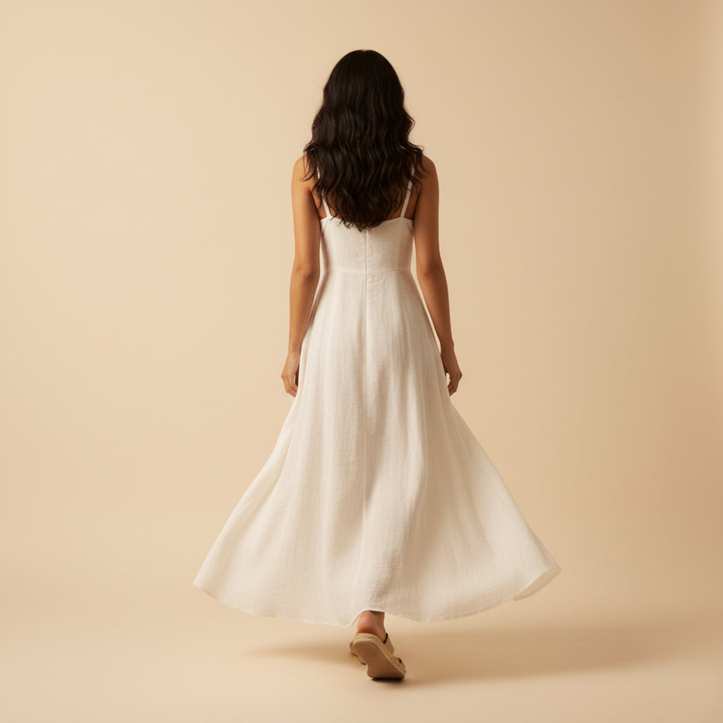 Fira Mae Marseille Linen Dress