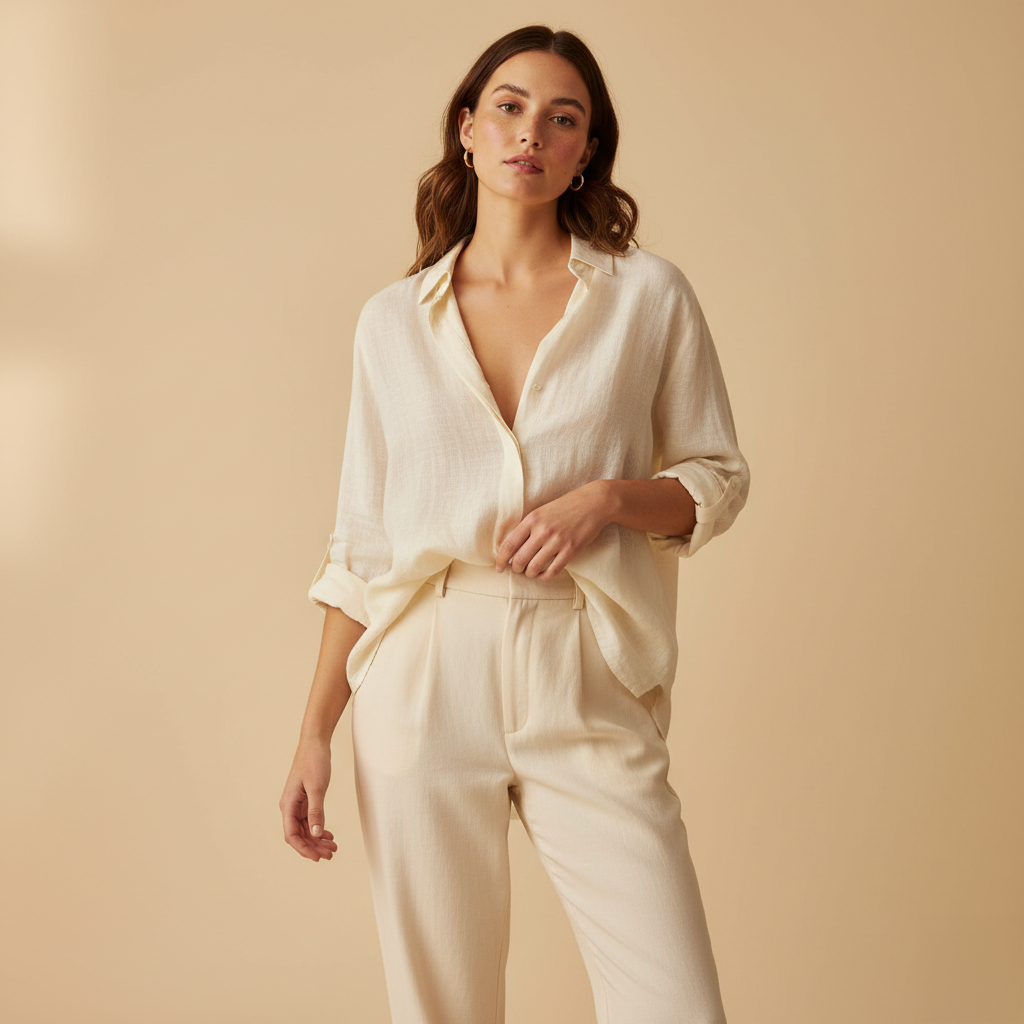 Fira Mae Parisienne Linen Shirt