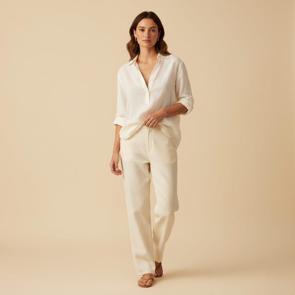 Fira Mae Parisienne Linen Shirt