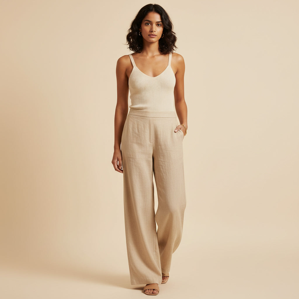 Fira Mae Provence Linen Pants
