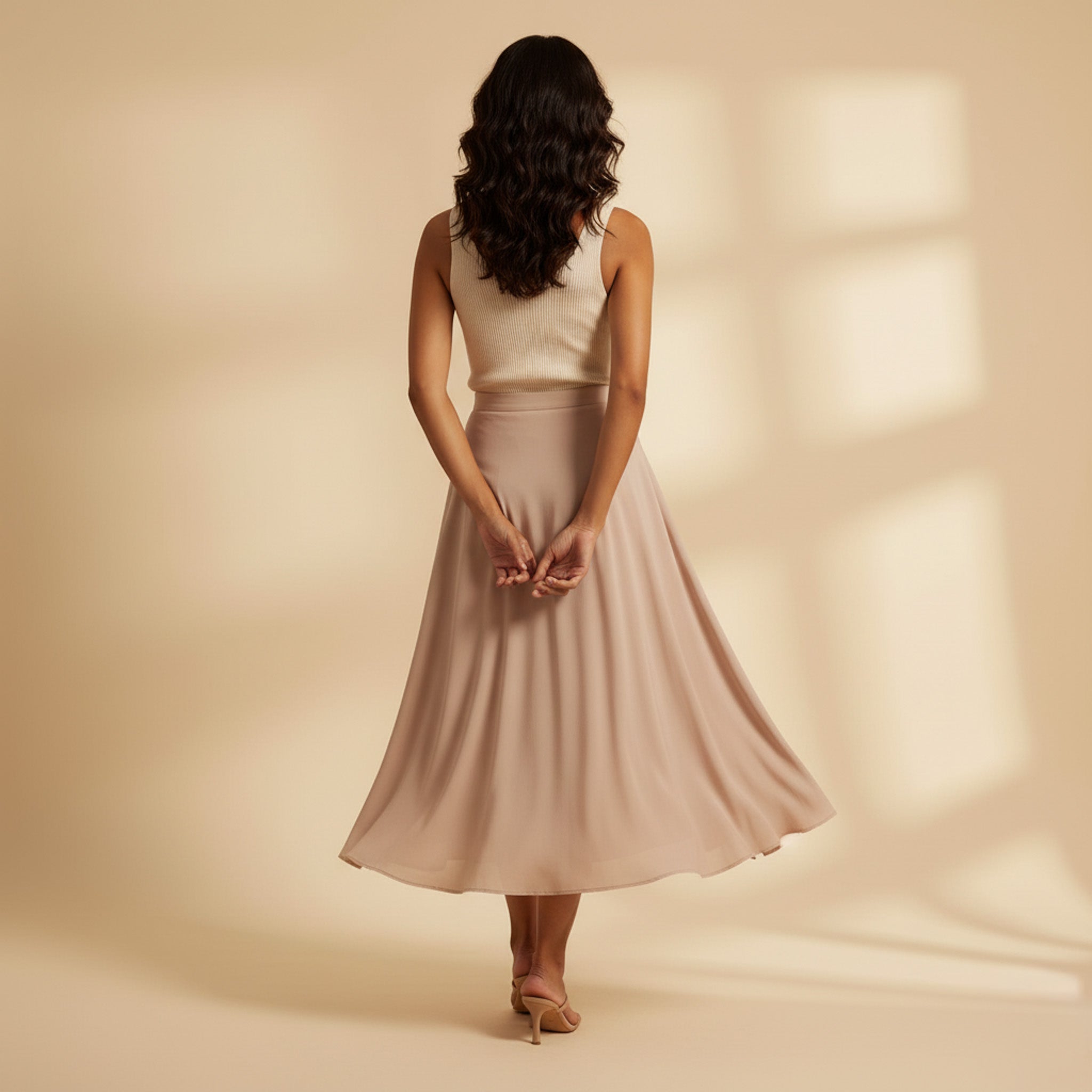 Fira Mae Mireille Midi Skirt