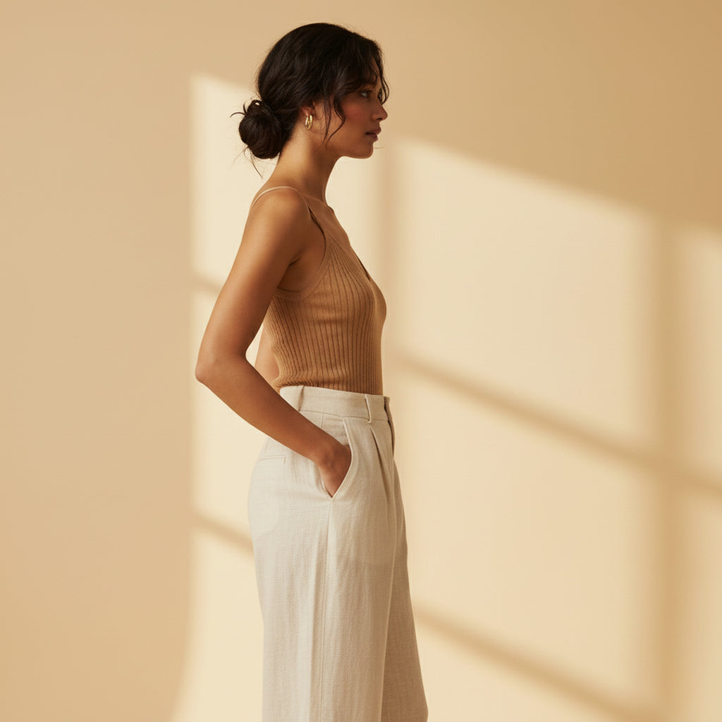 Fira Mae Arles Wide Leg Linen Pants