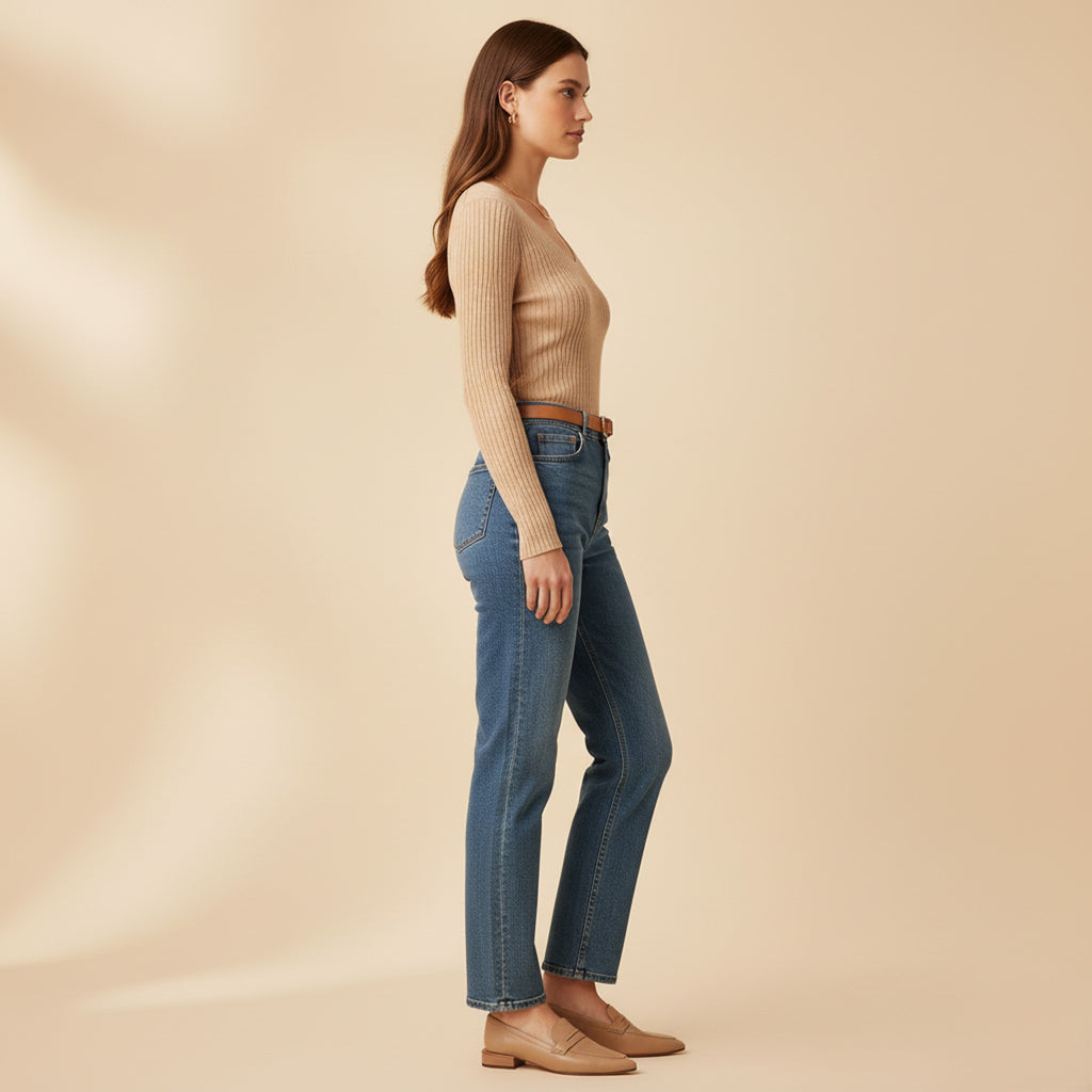 Fira Mae Belle Ribbed Long Sleeve