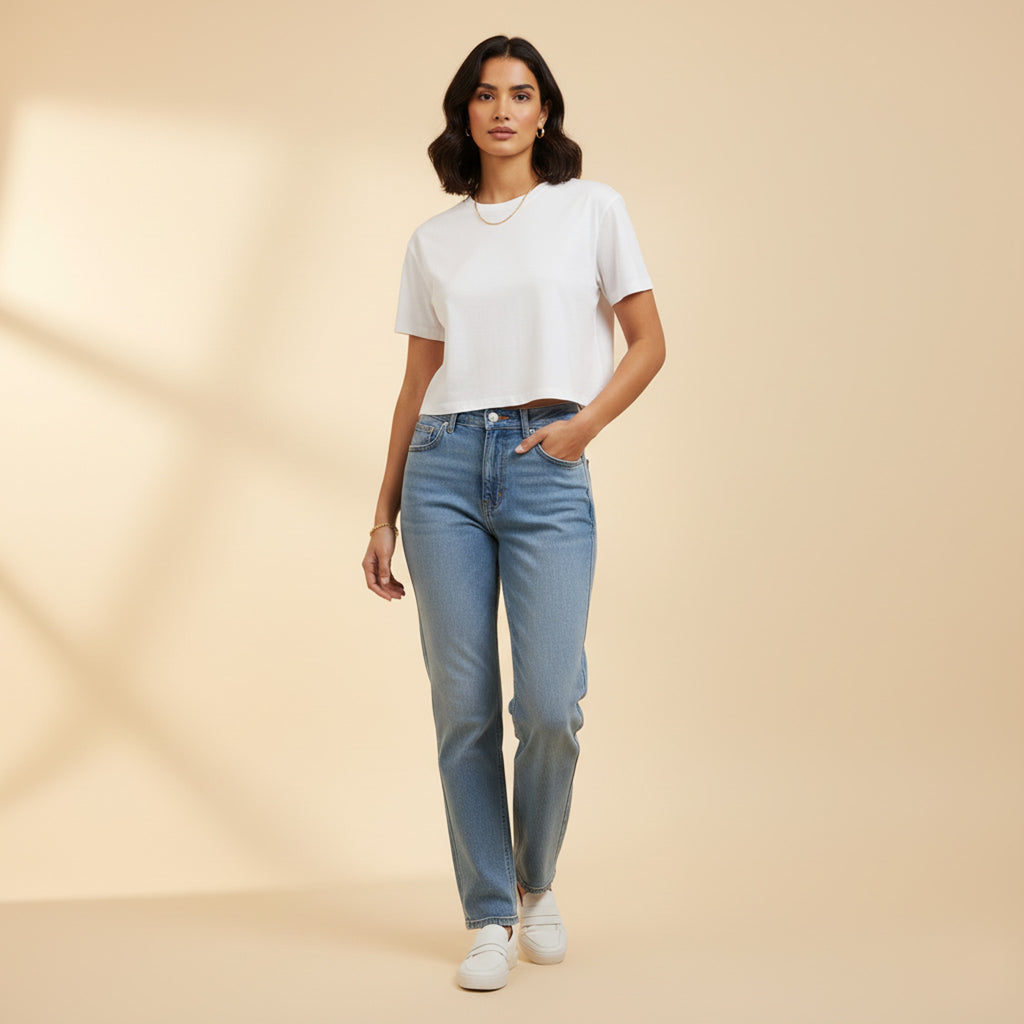 Fira Mae Bastille Crop Tee