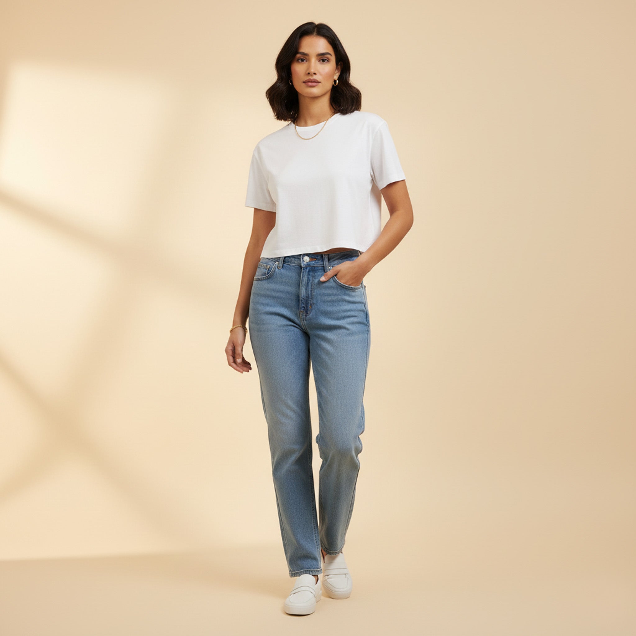 Fira Mae Bastille Crop Tee