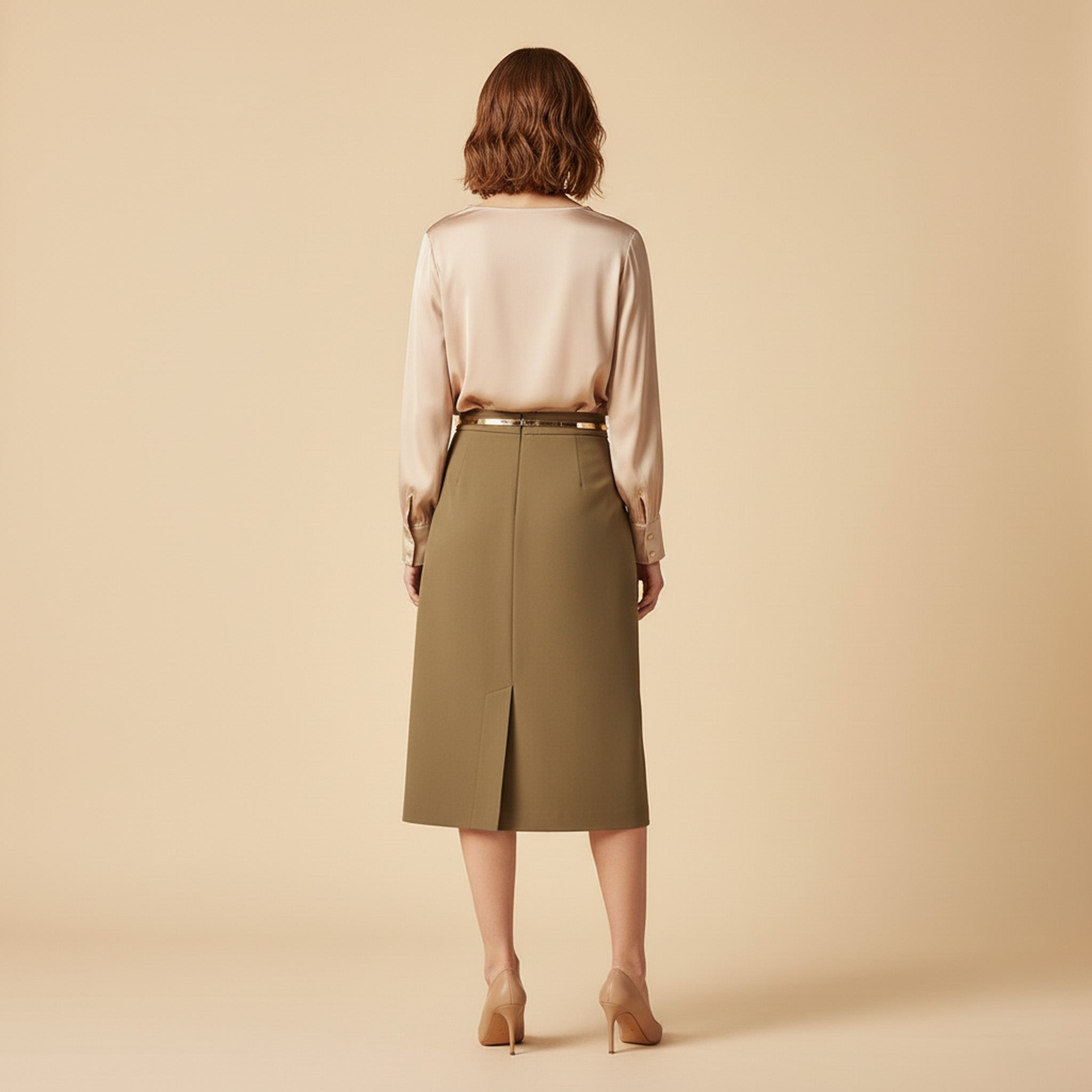 Fira Mae Lumiere Satin Blouse