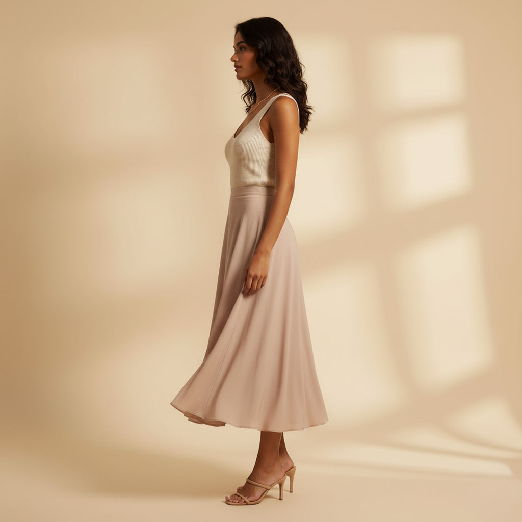 Fira Mae Mireille Midi Skirt