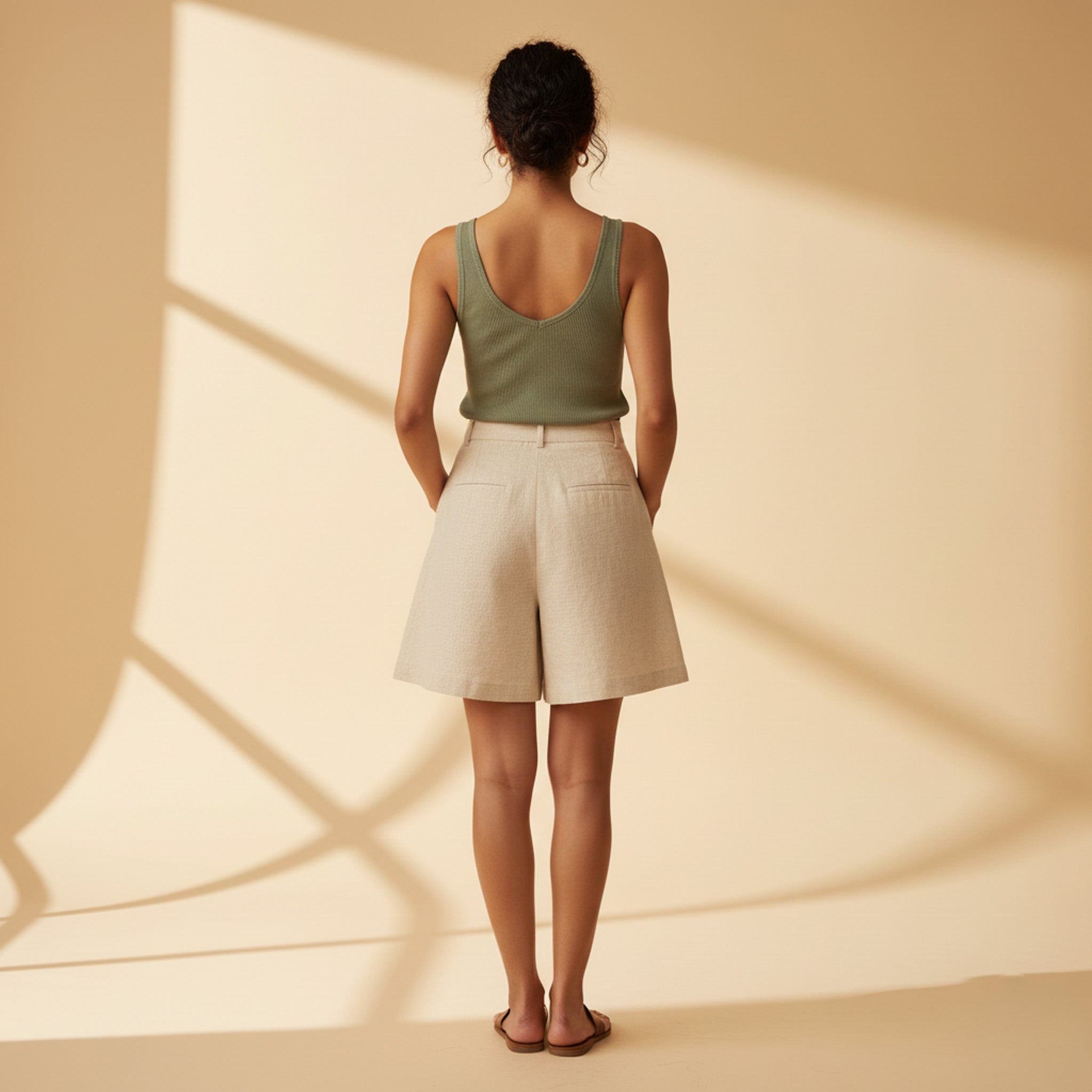 Fira Mae Estival Linen Shorts